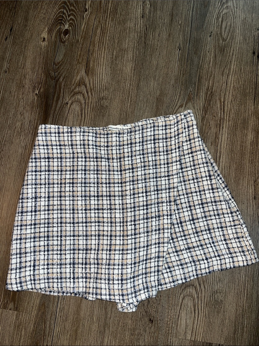 ABERCROMBIE & FITCH Plaid Mini Skort